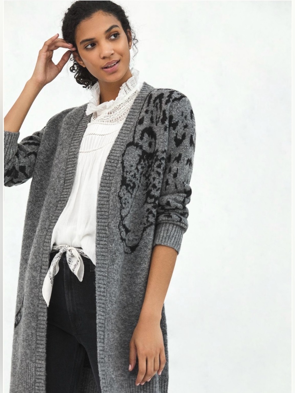 Anthropologie Averie Leopard 🐆 Cardigan